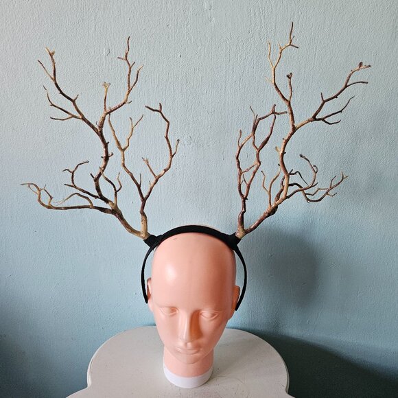 Halloween costume forest creature branch accessory headband tree myth - Picture 1 of 4